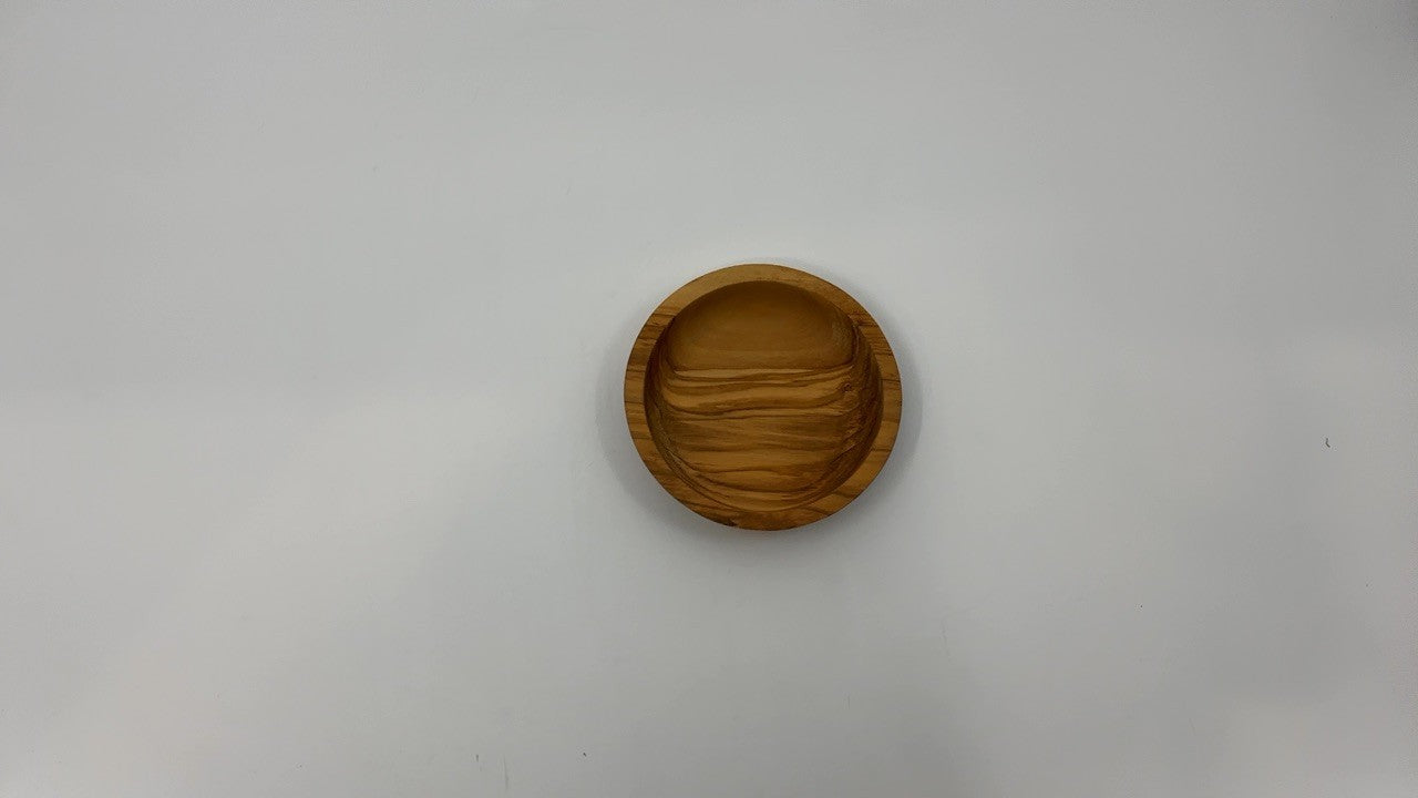 RSVP International Natural Italian Olive Wood, Sauce Bowl, 3" Dia