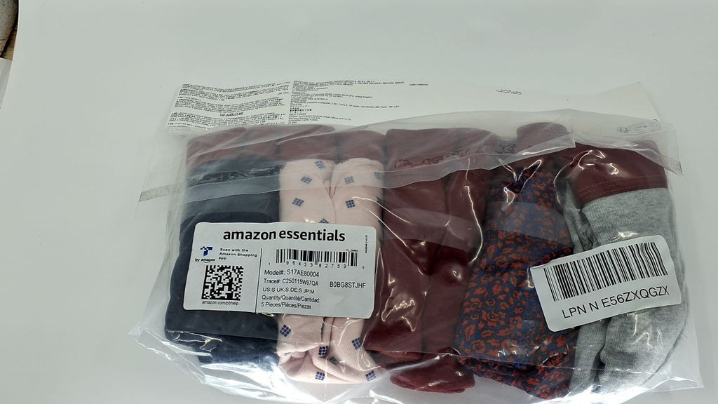 5-Pack Men's Boxer Briefs, Comfortable Cotton, Small, Mixed Designs