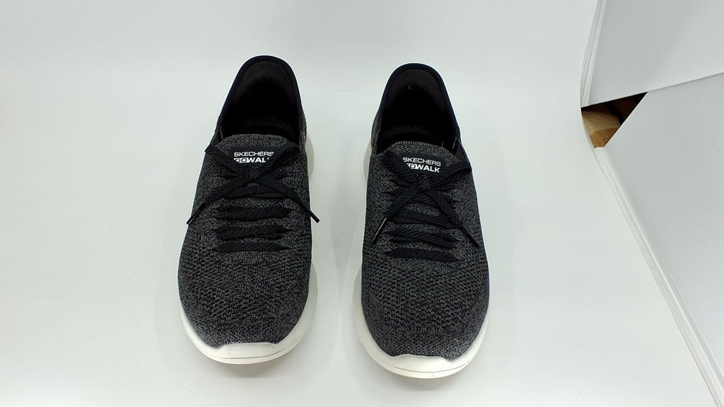 Skechers Women's Go Walk Joy Abby Hands Free Slip-Ins Sneaker, Black, 7
