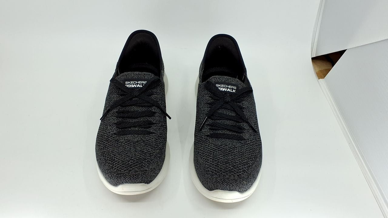 Skechers Women's Go Walk Joy Abby Hands Free Slip-Ins Sneaker, Black, 7