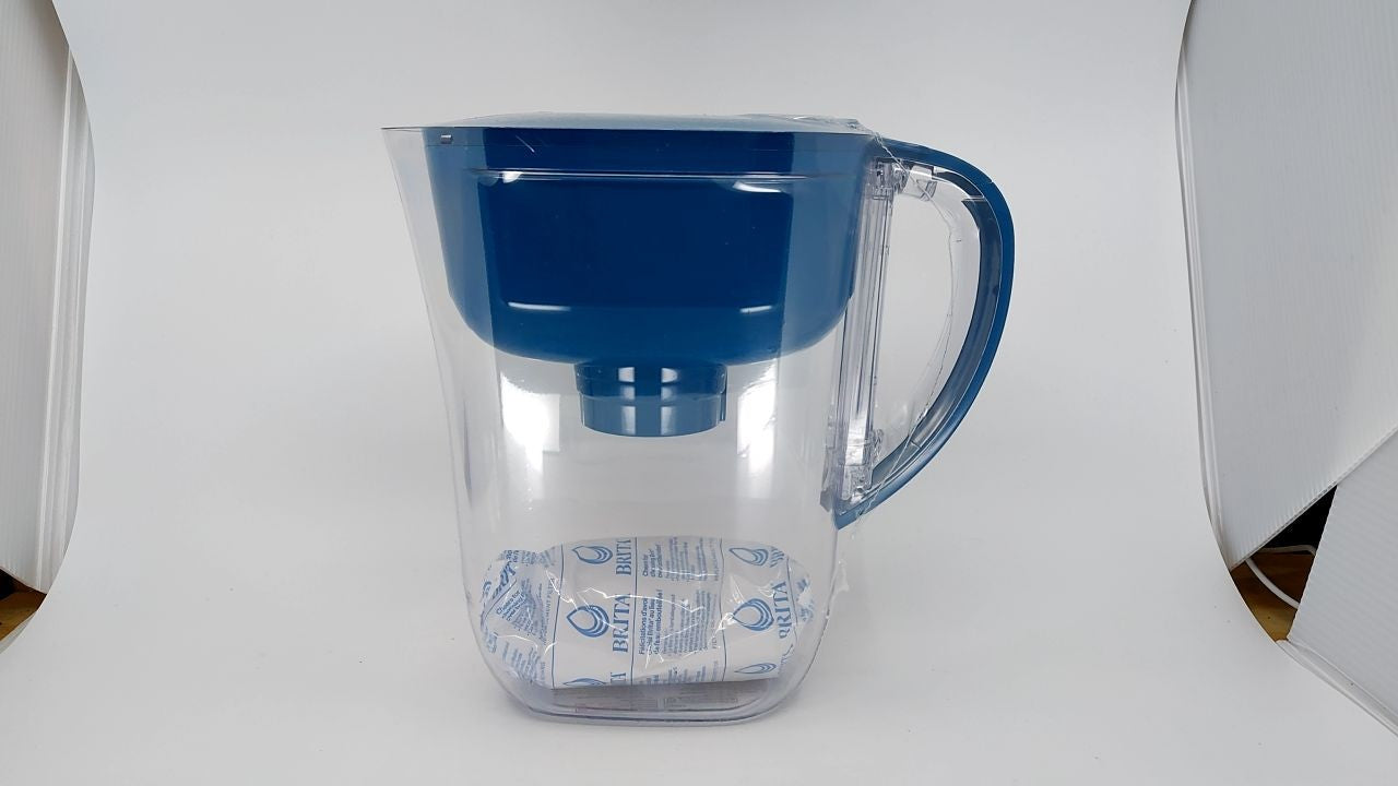 Brita Metro Water Filter Pitcher, 6-Cup, Turquoise, Includes 1 Filter