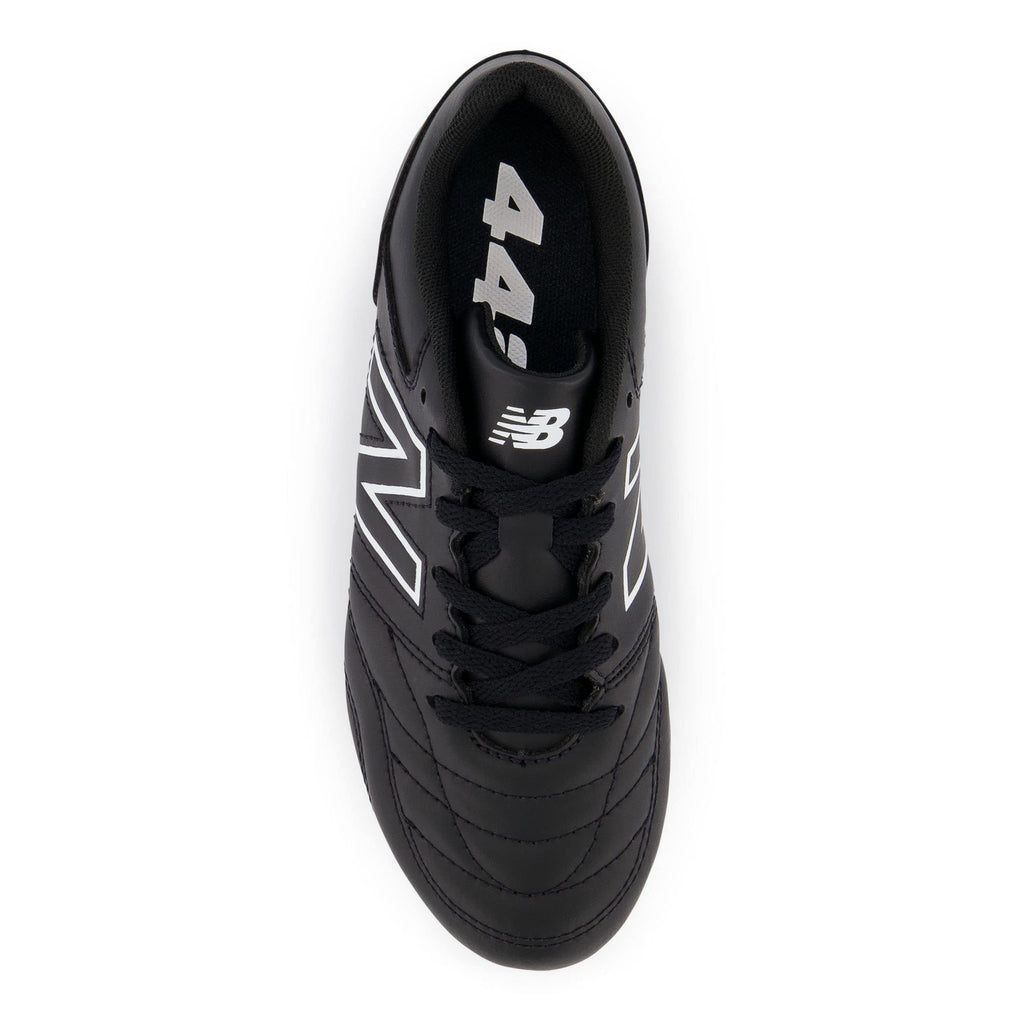 New Balance 442 V2 Academy Junior Soccer Shoes Black/White Size 2 Little Kid