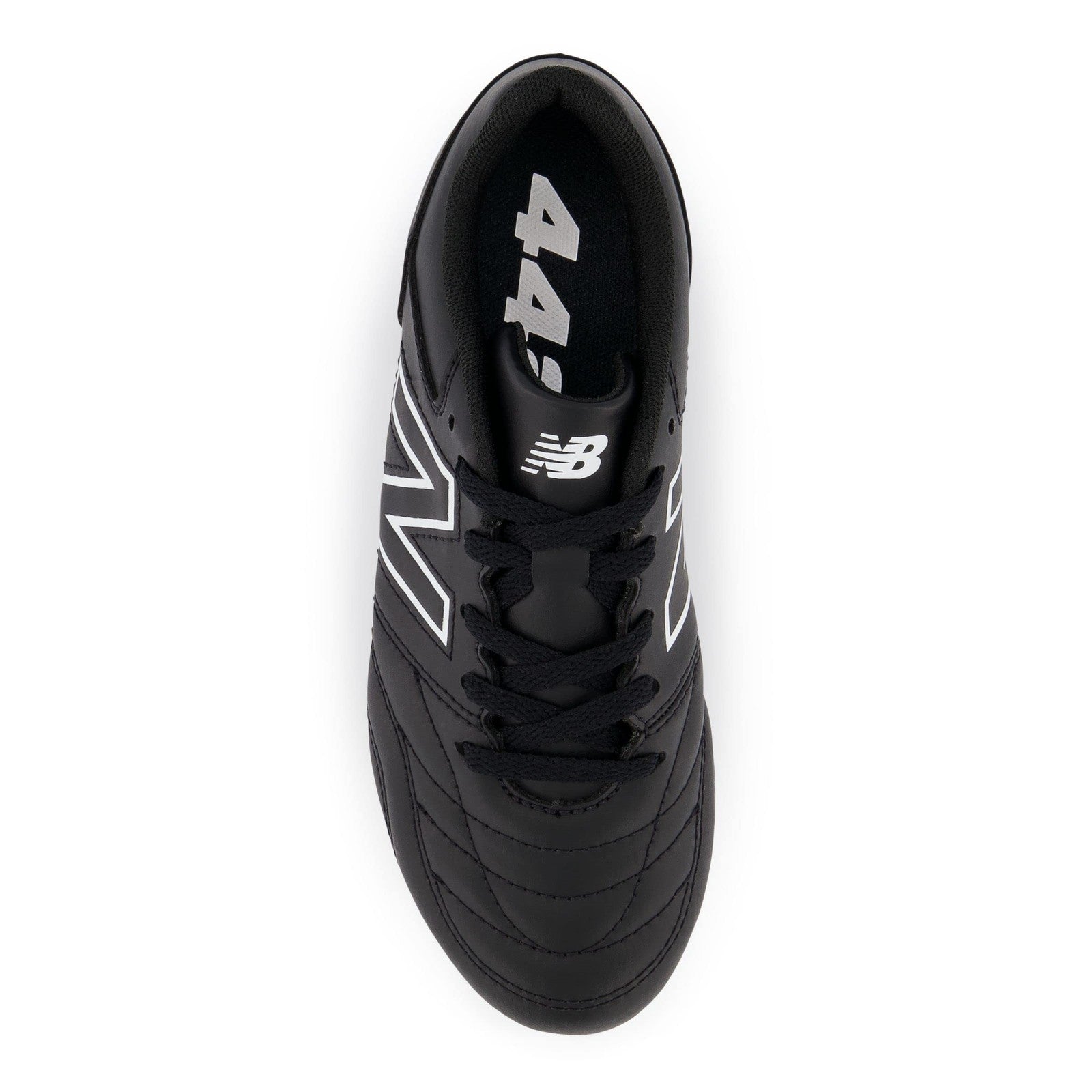 New Balance 442 V2 Academy Junior Soccer Shoes Black/White Size 2 Little Kid