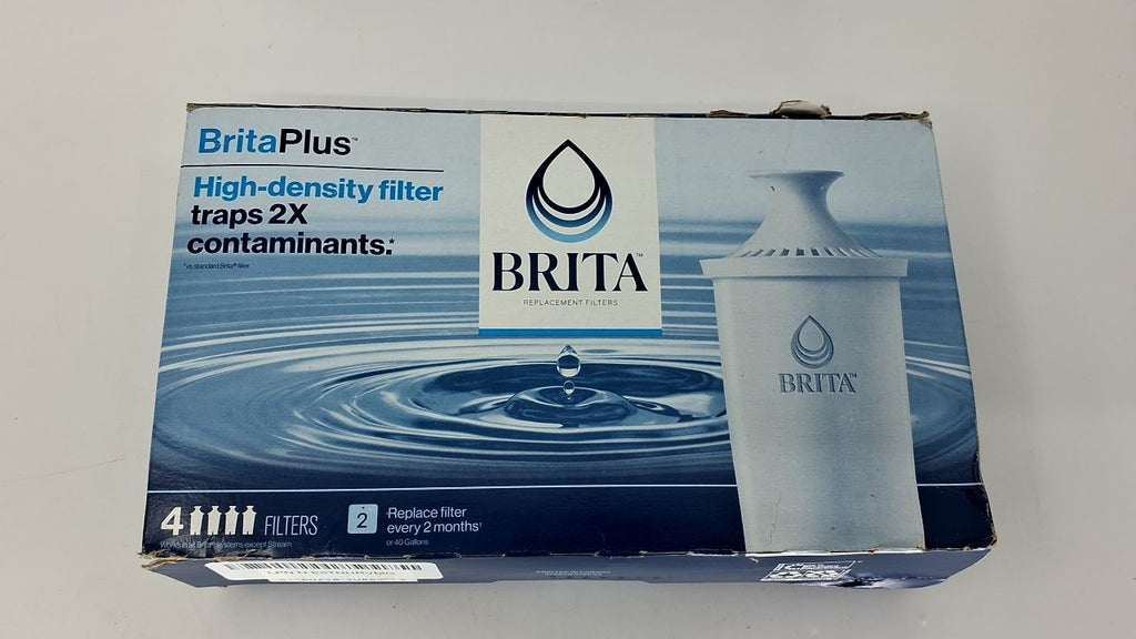 Brita Water Filter Replacement, 4 Filters, Reduces Contaminants 2x
