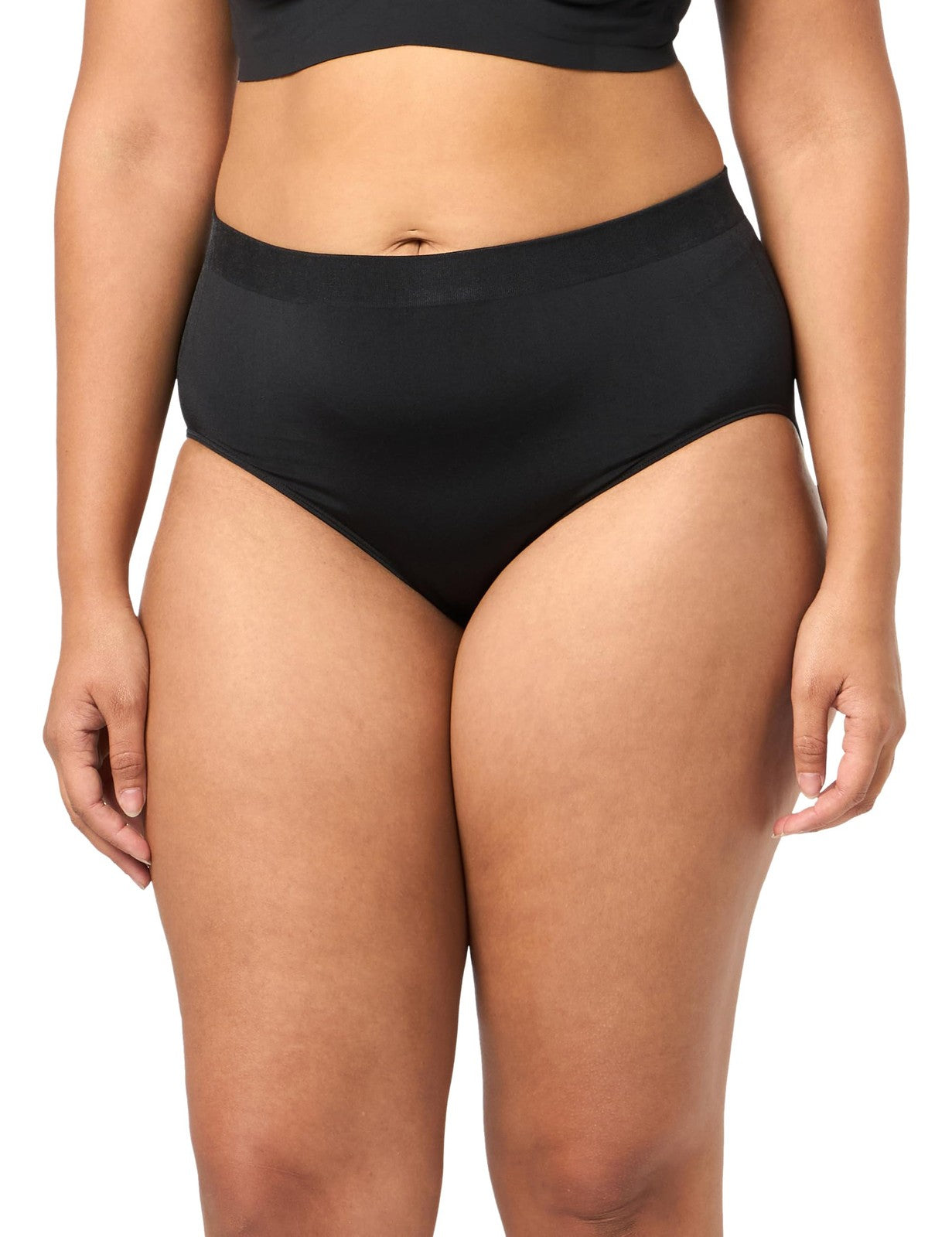Wacoal Women's Briefs 3 Pack, Large, Smooth, Rose Dust, Deep Taupe, Black