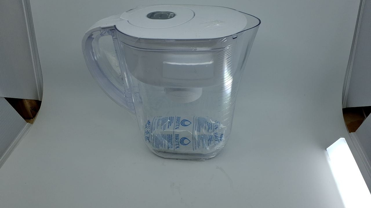 Brita Water Filter Pitcher, 6-Cup Capacity, BPA Free, White, 1 Filter