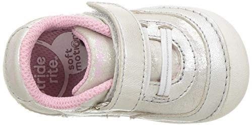 Stride Rite baby girls Soft Motion Jazzy Sneaker, Champagne, 5 Toddler US