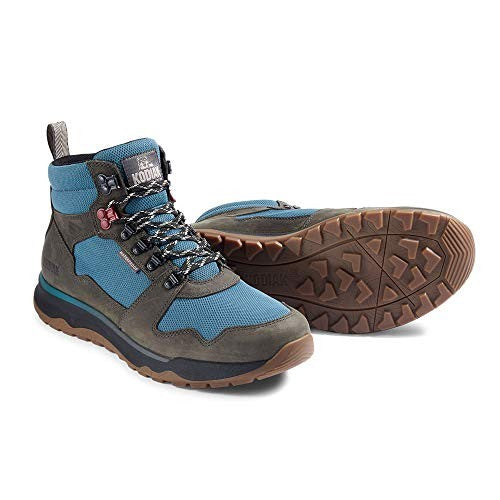 Men's Kodiak Skogan Waterproof Hiking Boot, Grey/Teal, Size 12