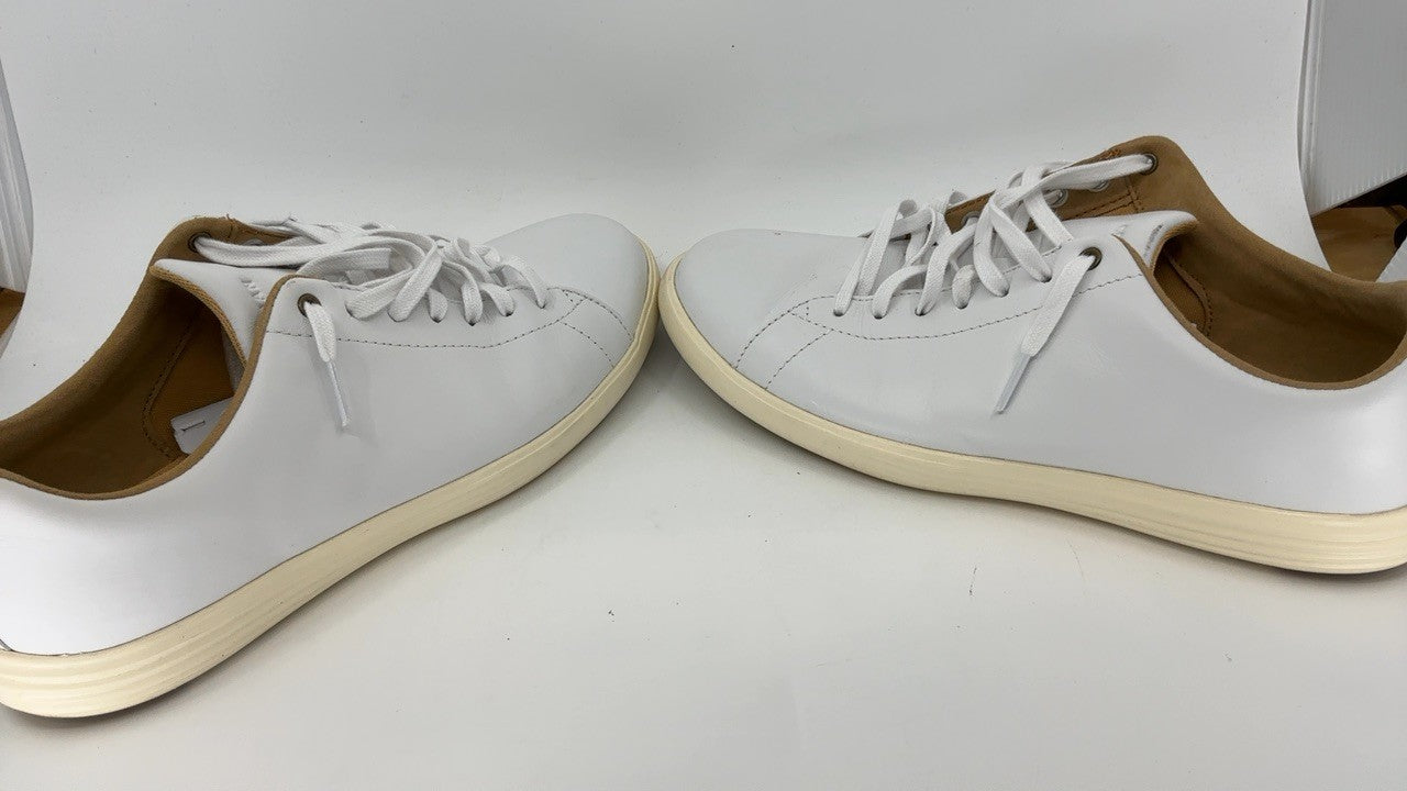 Cole Haan Men's Grand Crosscourt II Sneaker, white leather, 8.5 Medium US