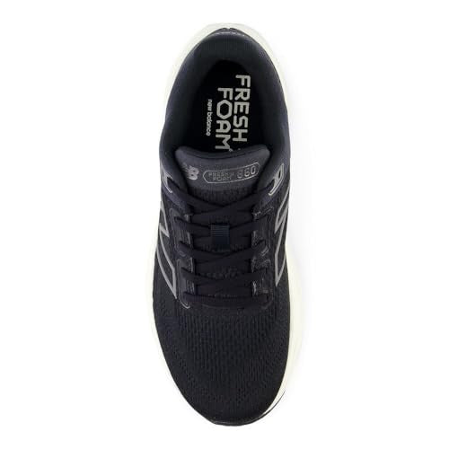 New Balance Women's 860 V14 Running Shoe 9.5 Wide Black/Phantom/Angora