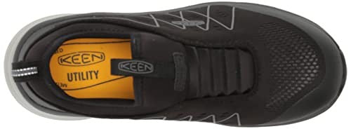 KEEN Utility Men's Industrial Work Shoes, Composite Toe, Size 9, Vapor/Black