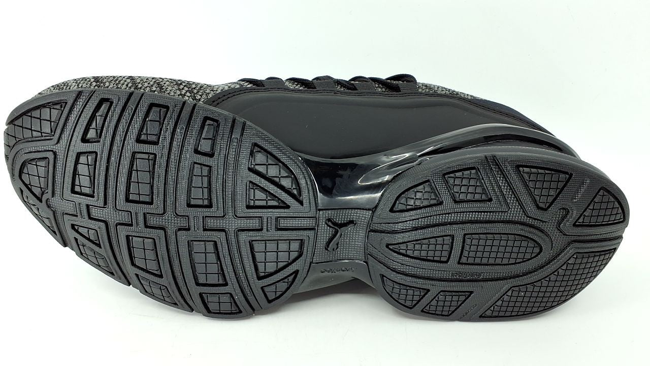 PUMA Mens Axelion Cross Trainer, Multi PUMA Mens Black-Castlerock, 7