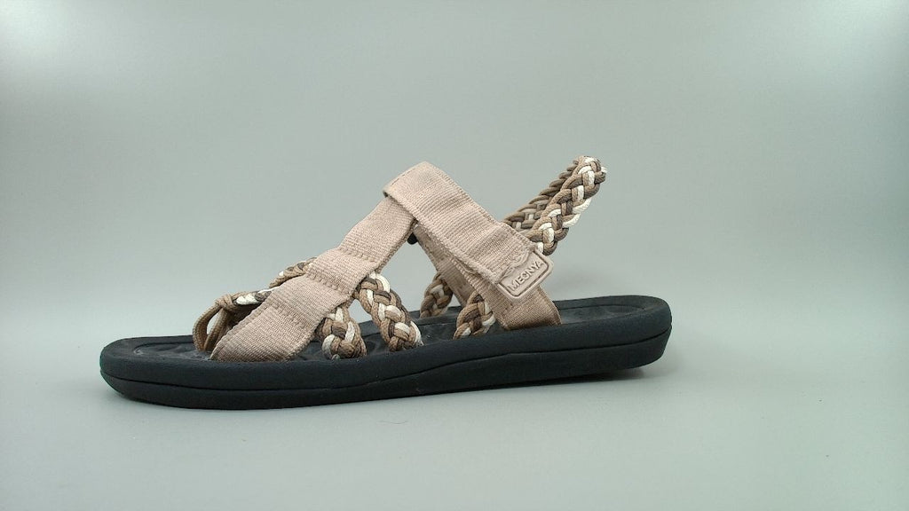 MEGNYA Soft Arch Support Walking Shoes for Women, Adjustable Hook and Loop,  9