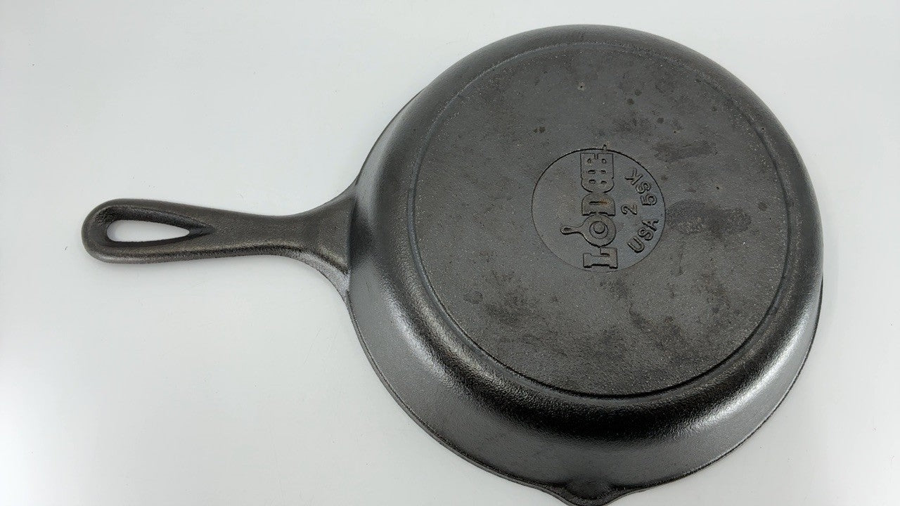 8 Inch Lodge Cast Iron Skillet, Pre-Seasoned, Black, Oven & Campfire Use