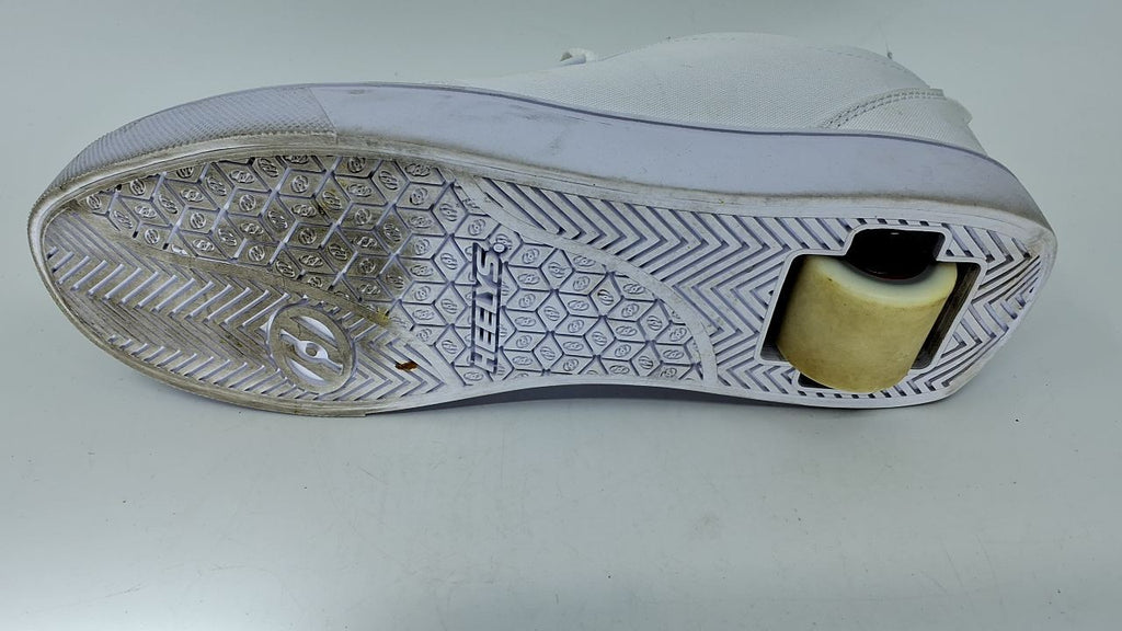 HEELYS Men's Wheeled Heeled Footwear Heel Shoe, White, 9