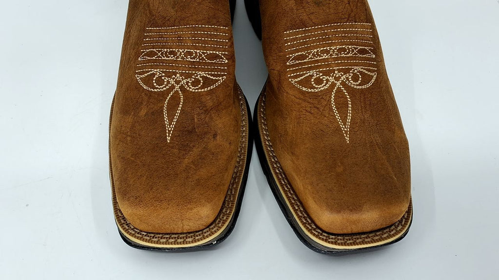 Durango womens Lady Rebel Work Western Boot, Briar Brown and Rusty Red, 8 US