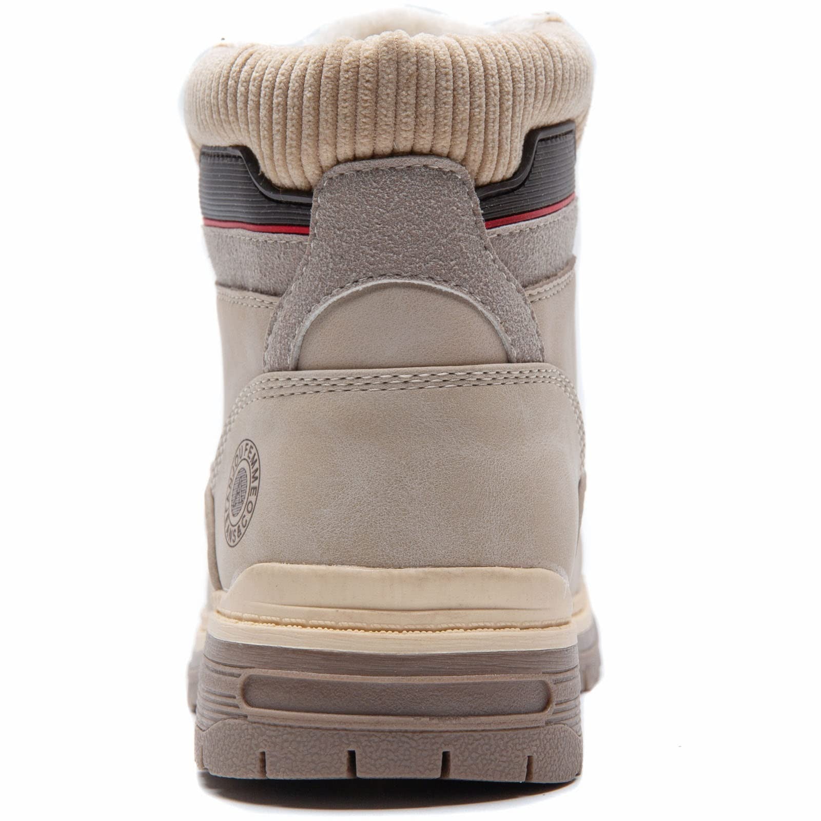 ANJOUFEMME Women’s 8.5 Grey Hiking Boots - Waterproof Outdoor Ankle Boots