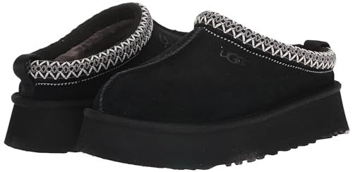 UGG Women's Tazz Slipper, Black, 5