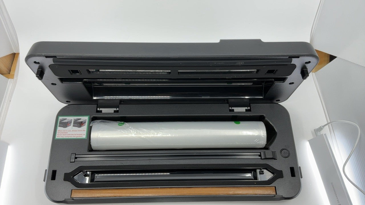 Guy Fieri Vacuum Sealer - Compact, Fast Sealing, Includes Starter Kit