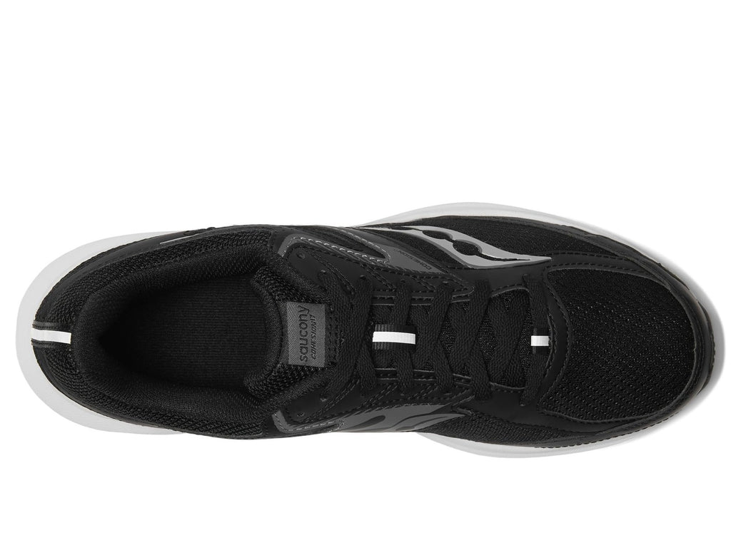 Saucony Men's Cohesion 17, Black/White, 11