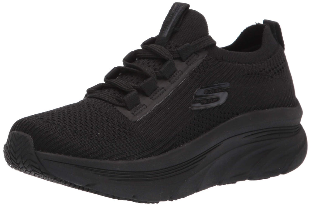Skechers Women's Work Relaxed Fit D'Lux Walker Sneakers Black 7W