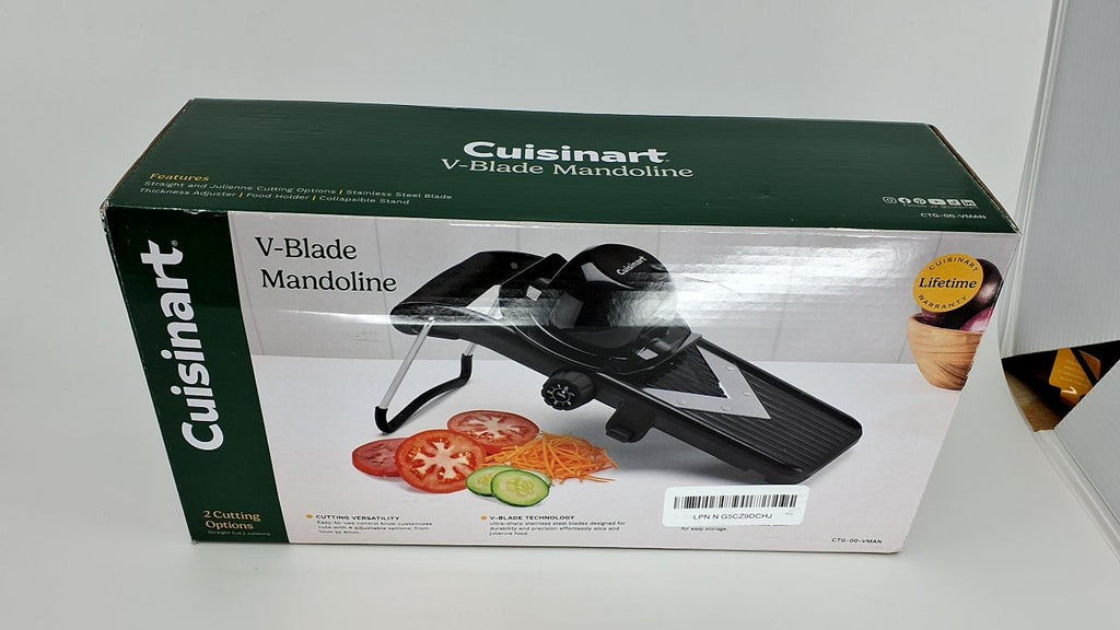 Cuisinart V-Blade Mandoline, One Size, Black & Stainless