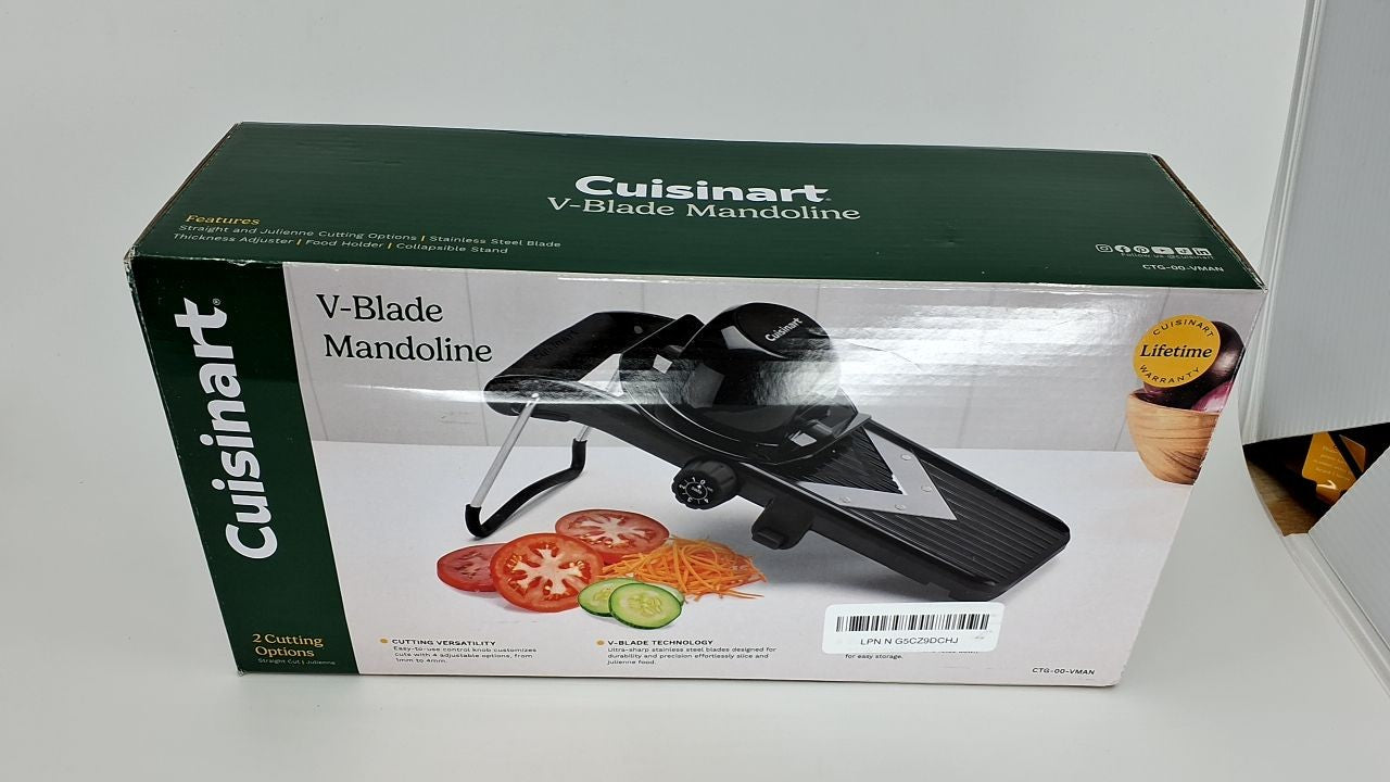 Cuisinart V-Blade Mandoline, One Size, Black & Stainless