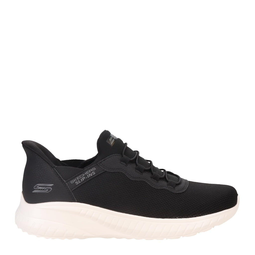 Skechers Men's Hands Free Slip-ins Bobs Squad Chaos - Daily Hype, Black, 10.5