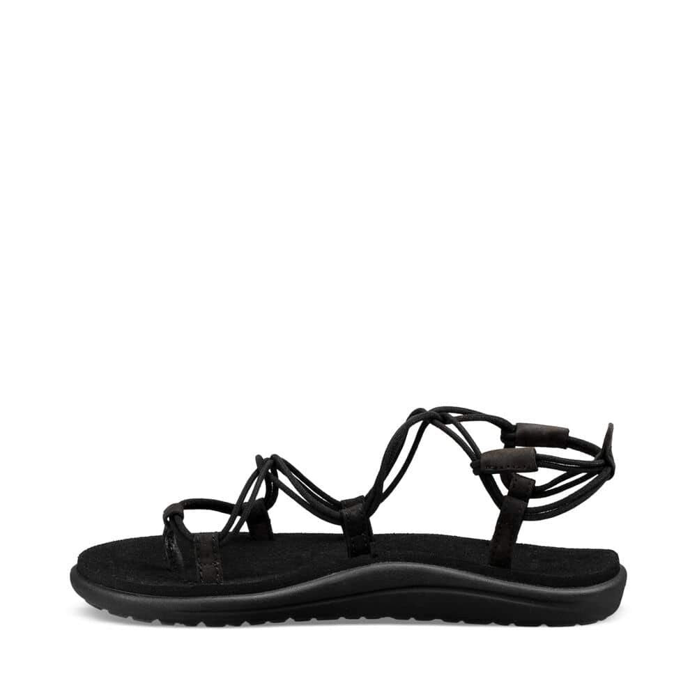 Teva womens Voya Infinity Sandal, Black, 11 US