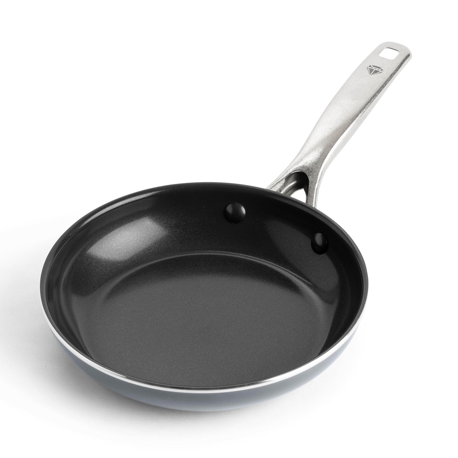 Blue Diamond 8" Nonstick Frying Pan, Gray Ceramic, Oven & Dishwasher Safe