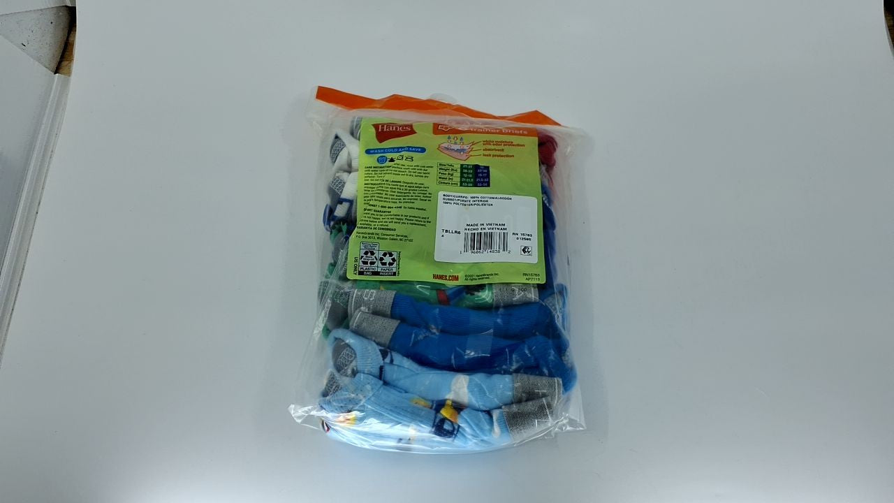 Hanes Toddler Boys Potty Trainer Boxer Briefs, 6-Pack