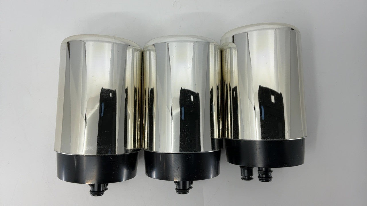 Brita 3 Filters for Faucet Mount, Chrome, Removes 99% Lead & Microplastics