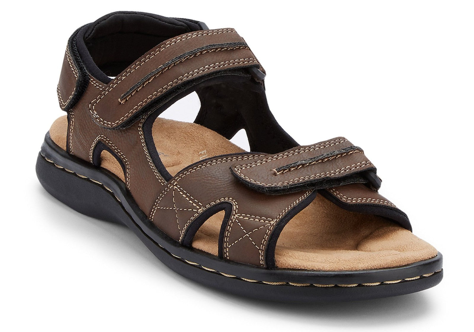 Dockers Men's Newpage Sandal, briar, 11 W US