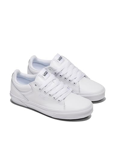 Vans Women's Seldan Shoe | Retro Tennis Inspired Sneakers for Fashion, Work, 9.5