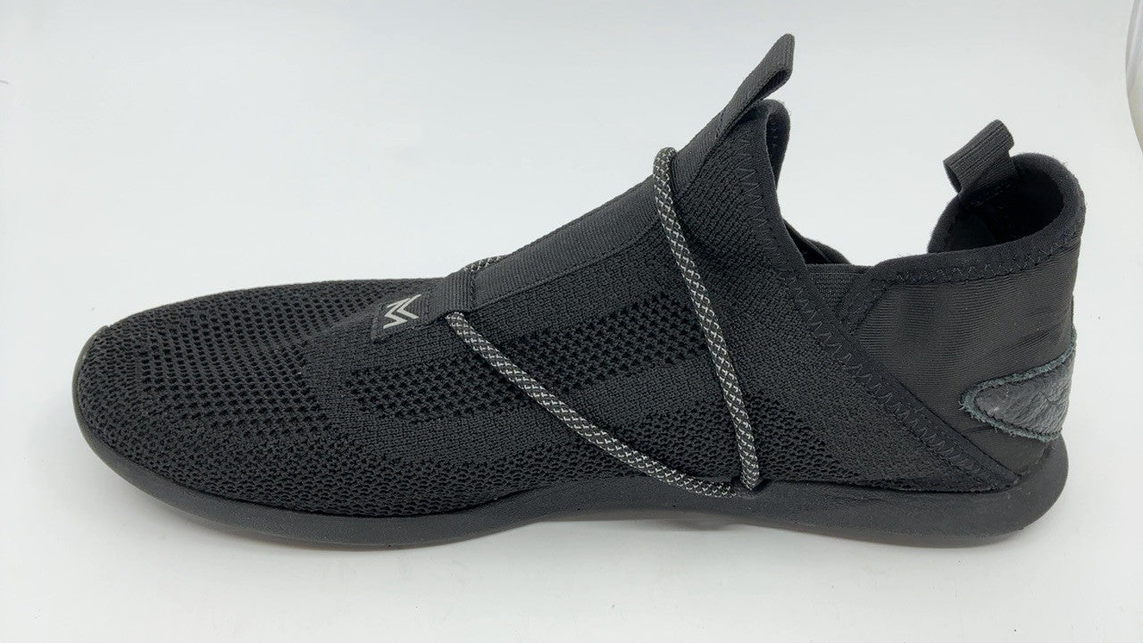 MUVEZ Dual Sole Indoor Outdoor Slippers, Men Size 12, Black