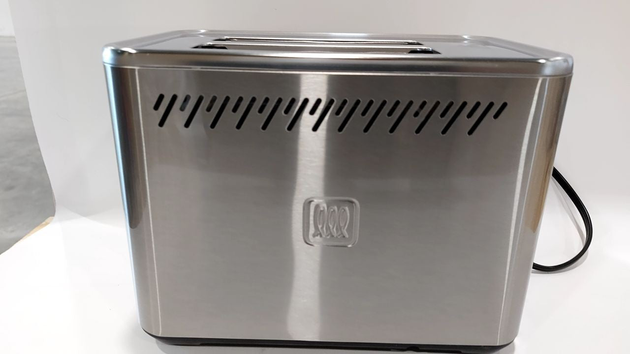 Toastmaster 2-Slice Toaster, Stainless Steel with Lever and Dial Controls, 900W