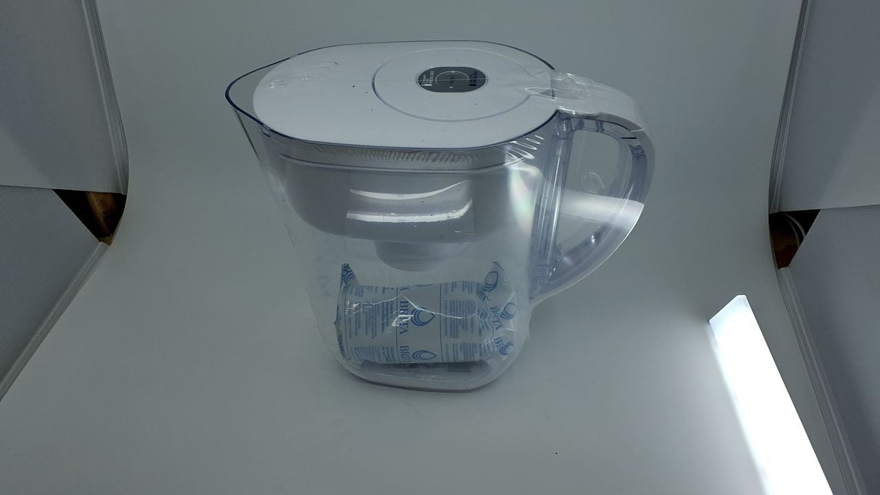 Brita 6-Cup Water Filter Pitcher, BPA-Free, White, 1 Standard Filter
