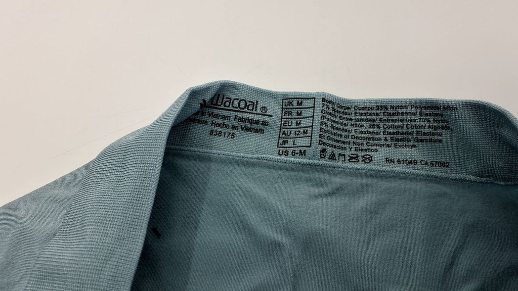 B-Smooth Seamless Brief Panty, Stone Blue, Medium, Wacoal 838175