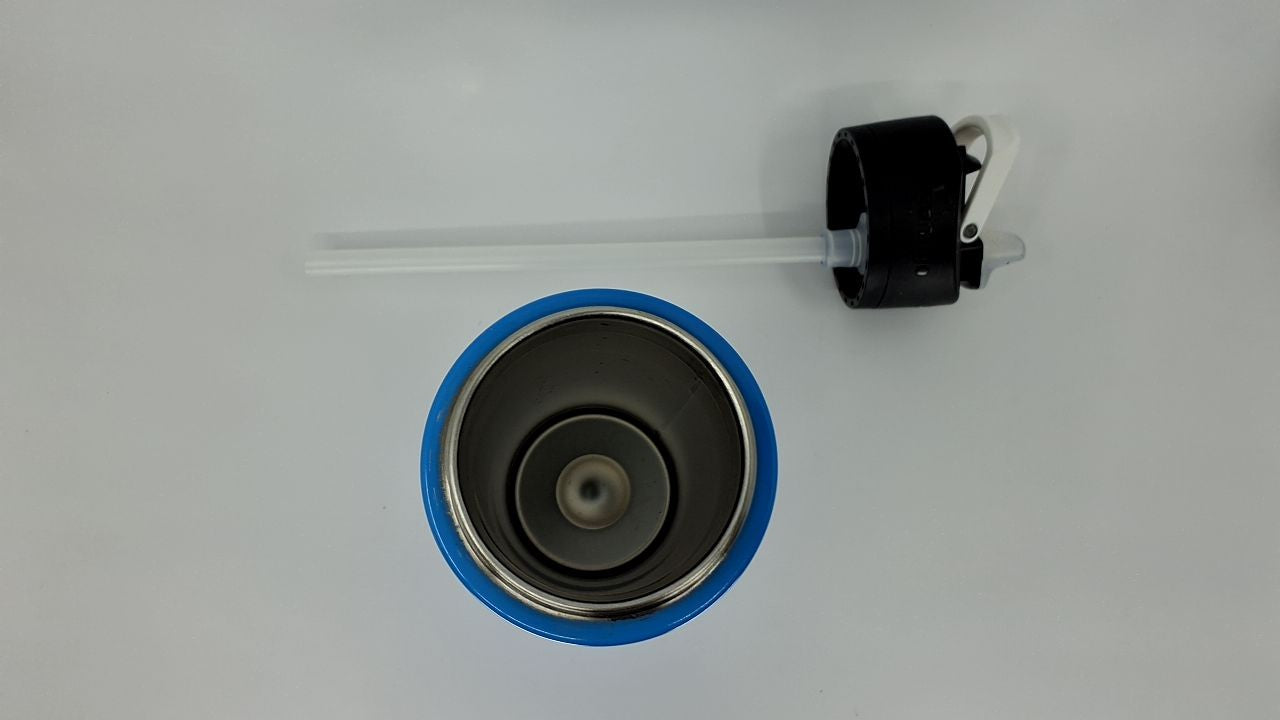 Contigo Ashland 2.0 Water Bottle 24oz, Interchangeable Lid, Blue Poppy