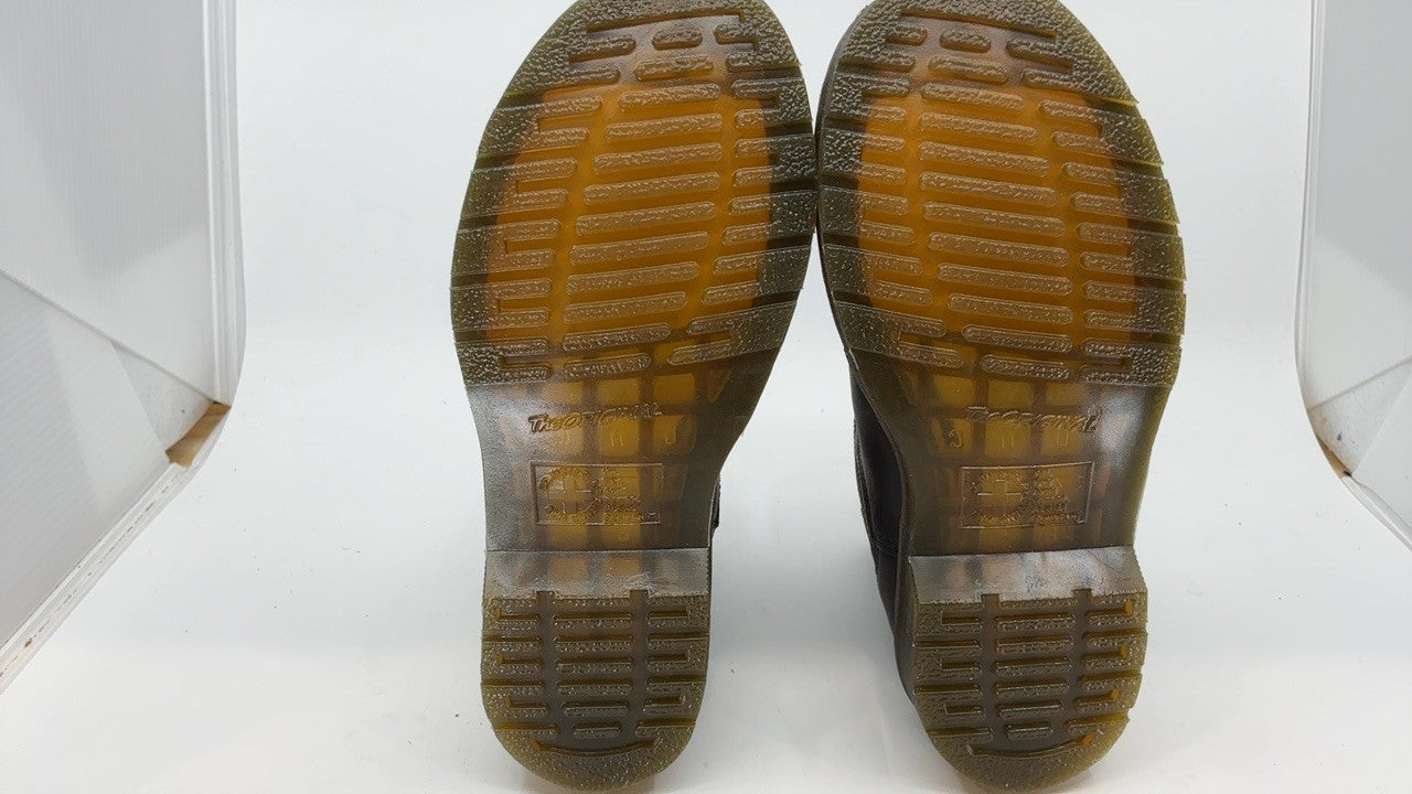 Dr. Martens 2976 Chelsea Boot, Dark Brown Crazy Horse, Unisex Size 6W/5M