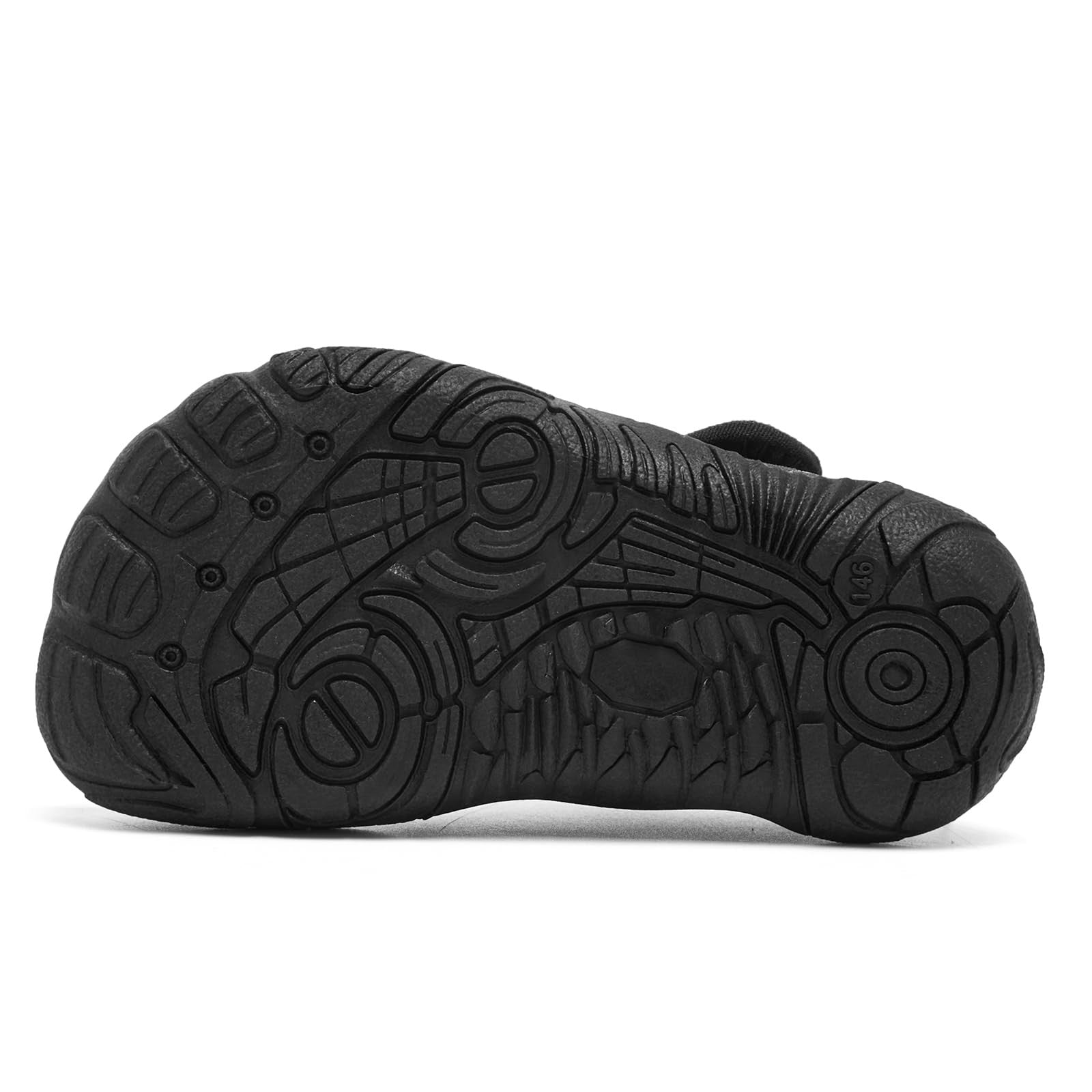 Racqua Toddler 9 Black Water Shoes Quick Dry Non-Slip Swim Aqua