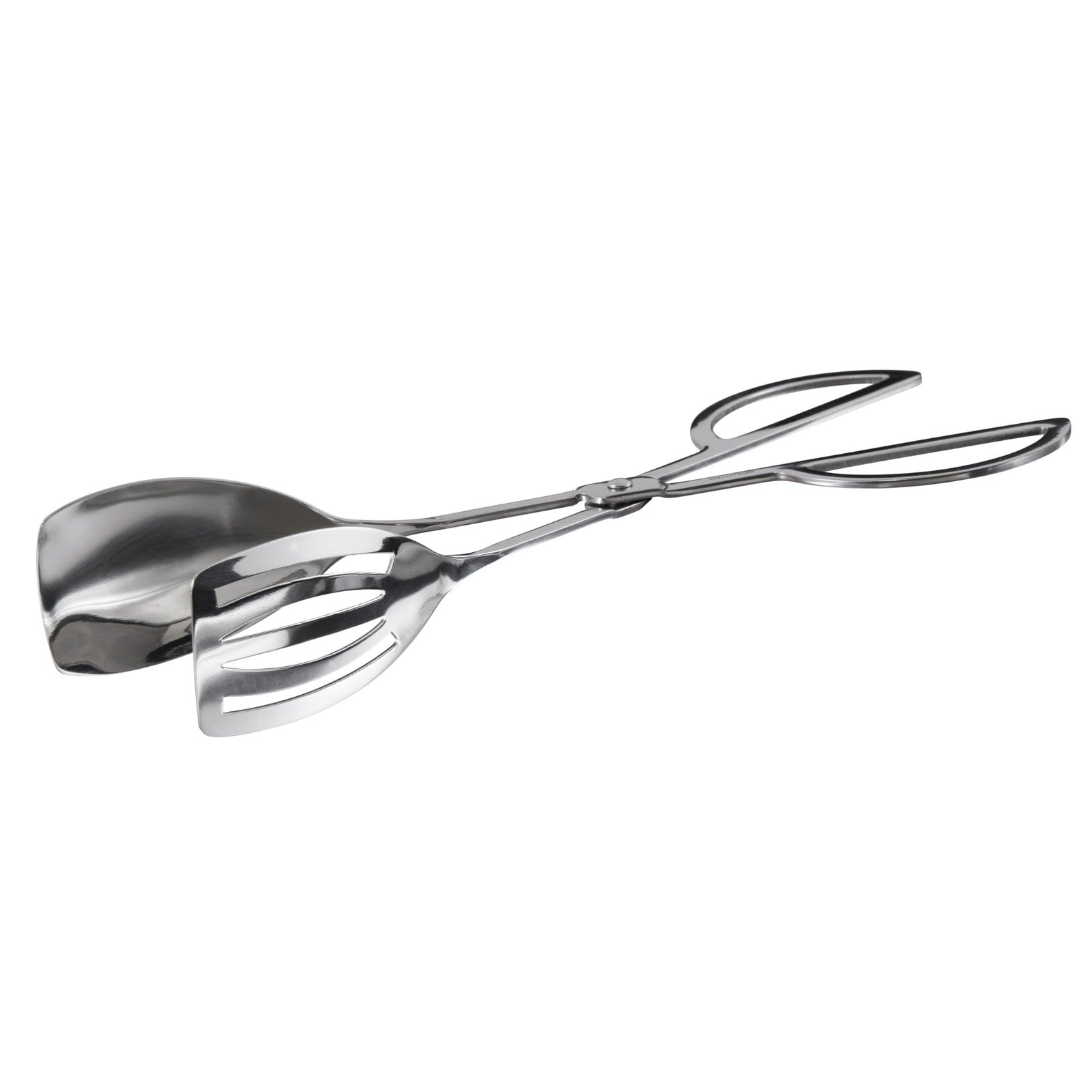 Winco Stainless Steel Salad Tongs, Scissor Style, 10"