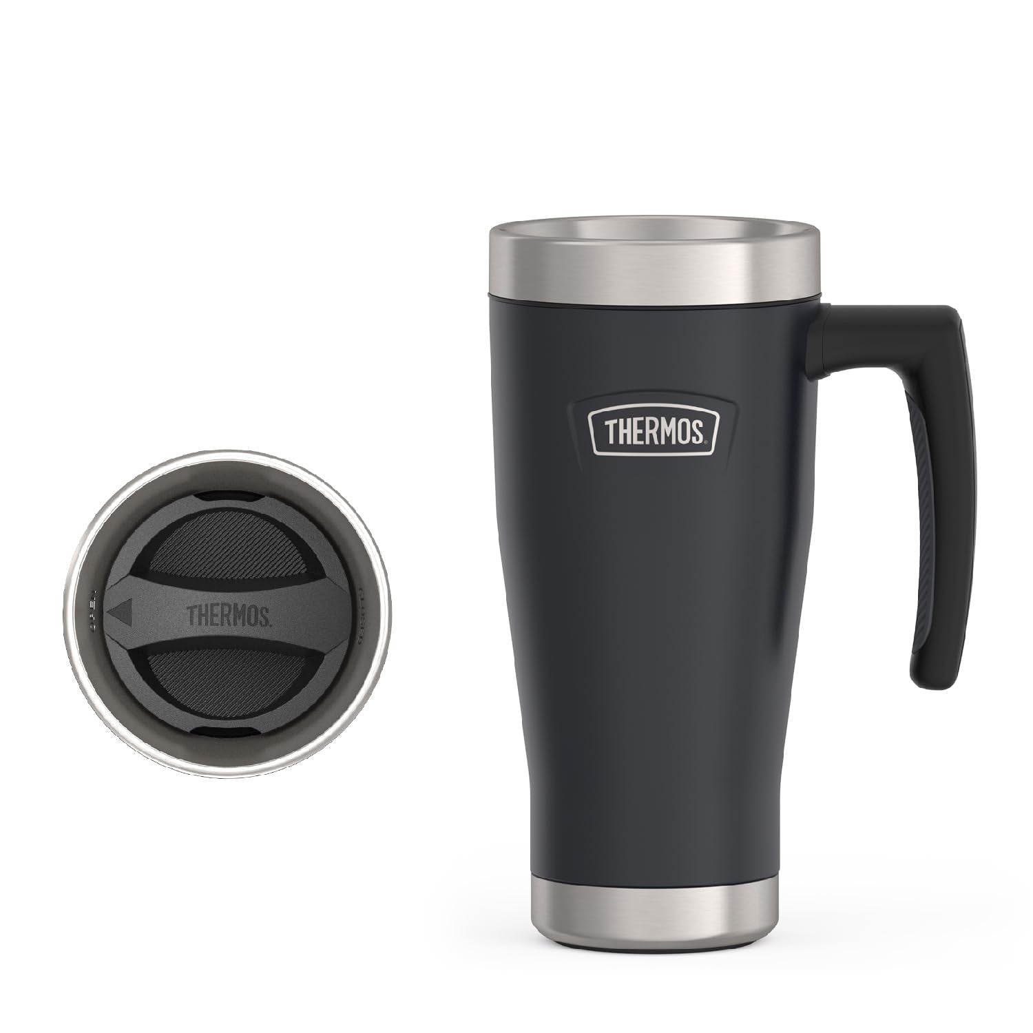 THERMOS ICON SERIES, Stainless Steel Mug, Granite, 16 oz