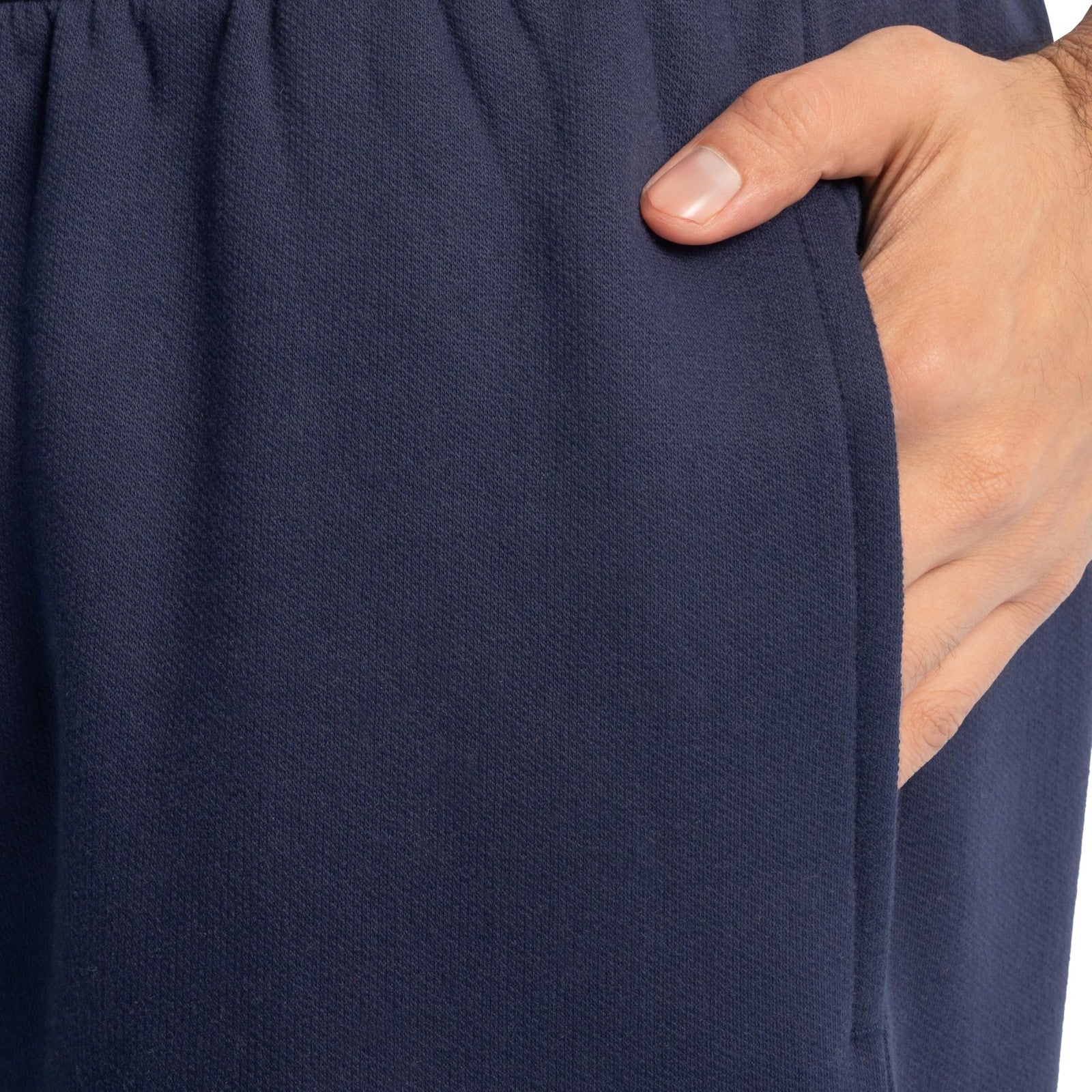 Men's Eversoft Fleece Joggers, Elastic Bottom, Navy, Medium