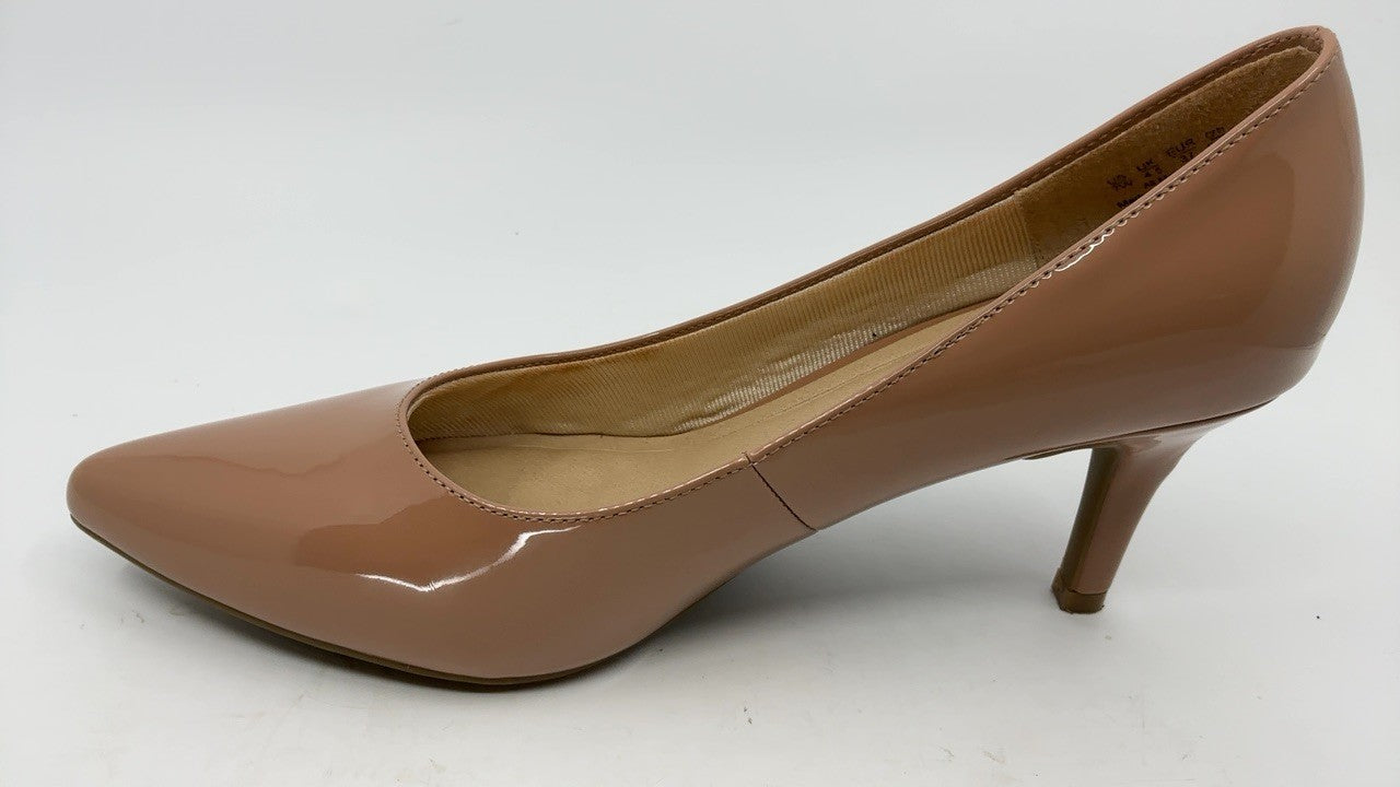 LifeStride Womens Sevyn Pump Desert Nude Patent 7 W