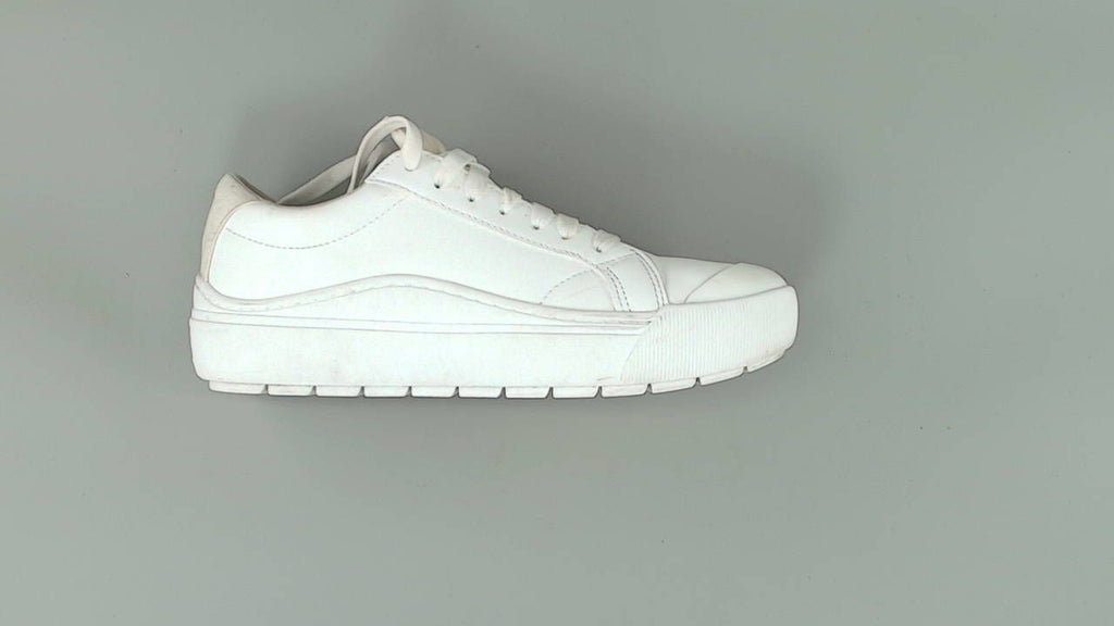 Dr. Scholl's Shoes Womens Time Off Platform Slip On Fashion Sneaker,White, 7 M