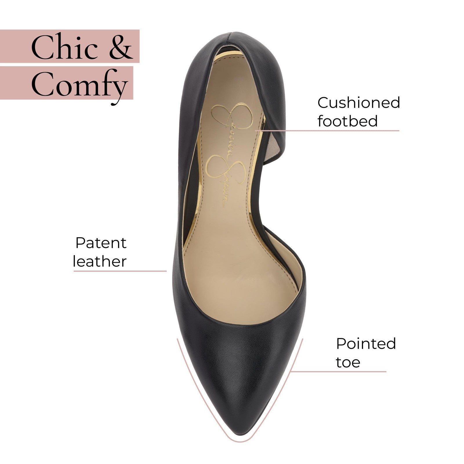 Jessica Simpson Women's Prizma D'Orsay Pump, Red Muse, 5.5