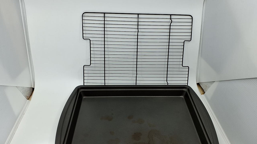 Multipurpose 15x10.5 Baking Sheet & Rack Set, Oven Safe, Dishwasher Safe