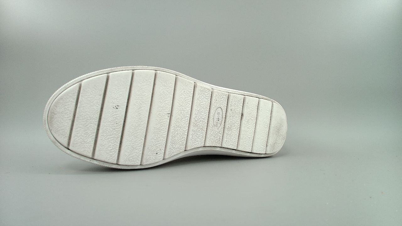 Dr. Scholl's Shoes Womens Time Off Platform Slip On Fashion Sneaker,White, 7 M