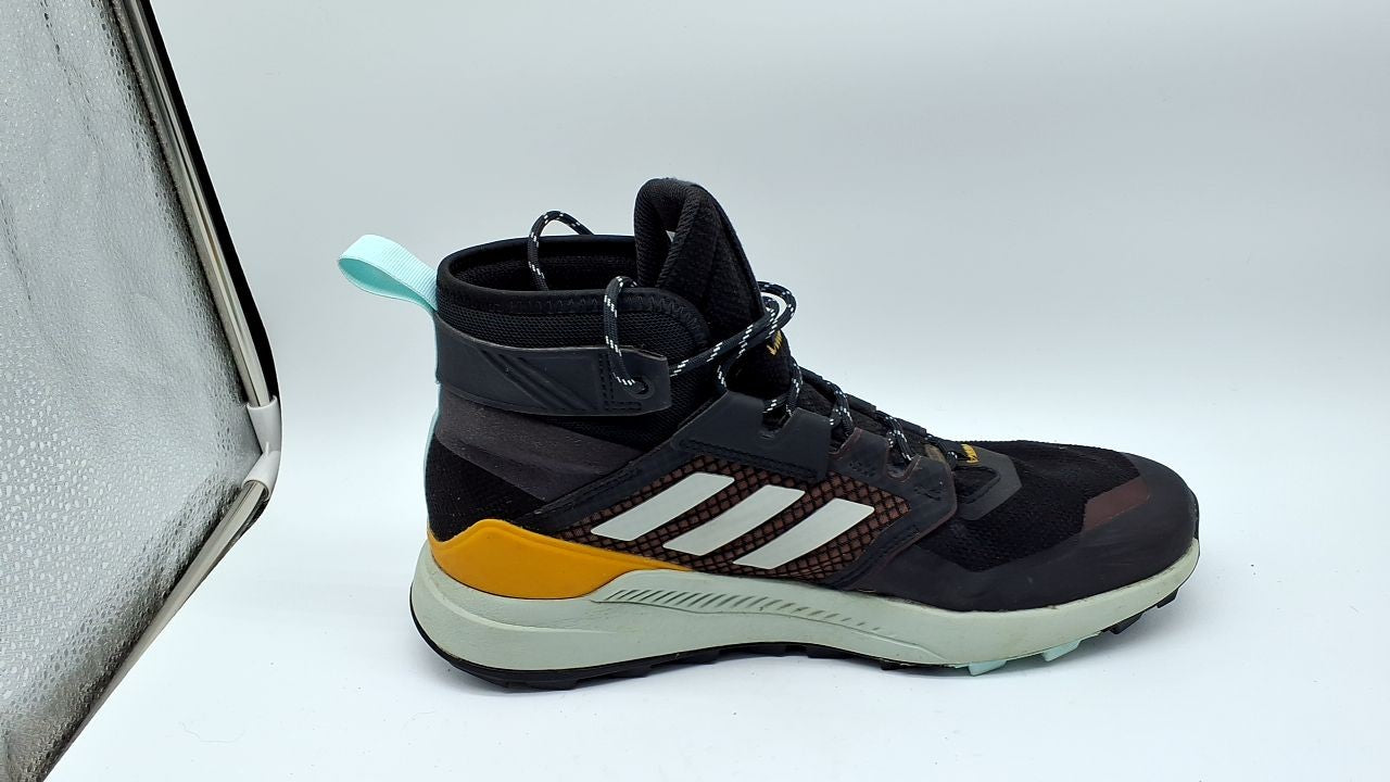 adidas Terrex Trailmaker Mid Sneakers, 9.5, Core Black/Wonder Silver